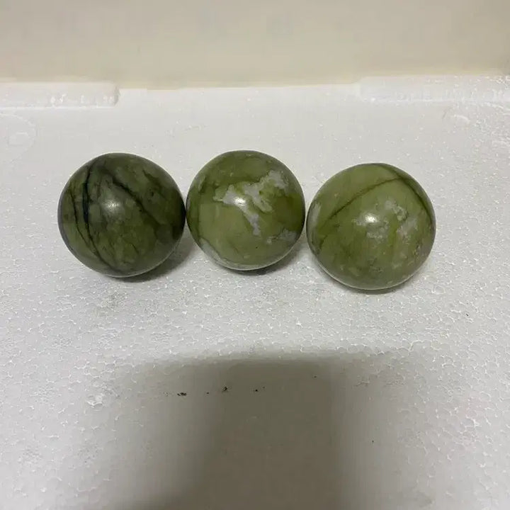 [BUNJANG] Unique Jade Stone Set (3 pcs) / 문양자체가 너무 신기한 옥돌 3개     /요316