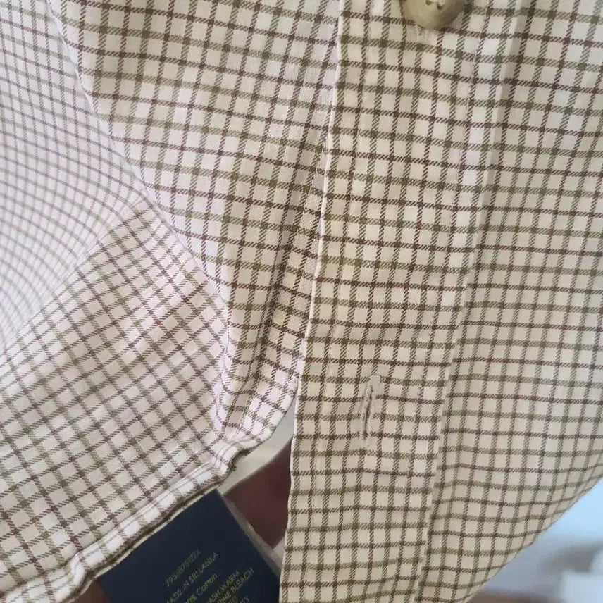 [BUNJANG] Polo Ralph Lauren Checkered Long Sleeve Shirt / 폴로 랄프로렌 체크 긴팔 셔츠