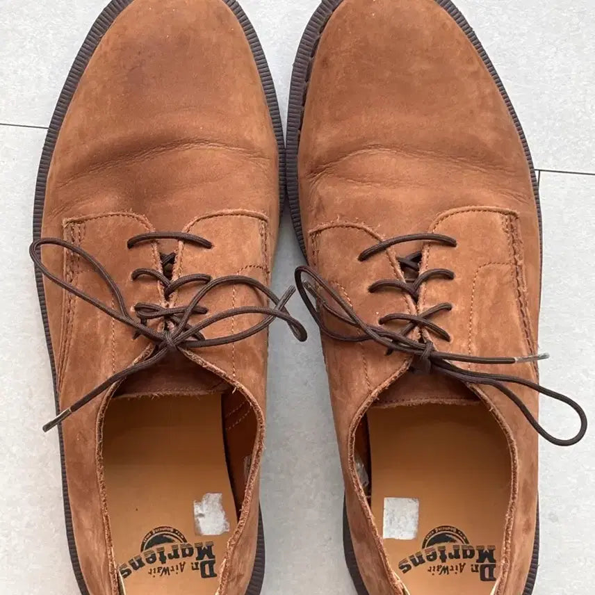 [BUNJANG] Dr. Martens Octavius Brown Nubuck Derby Shoes / 닥터마틴 옥타비우스 브라운 누벅 더비슈즈 280
