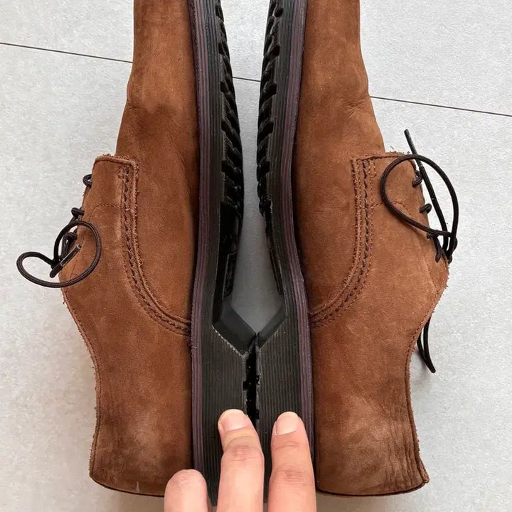 [BUNJANG] Dr. Martens Octavius Brown Nubuck Derby Shoes / 닥터마틴 옥타비우스 브라운 누벅 더비슈즈 280