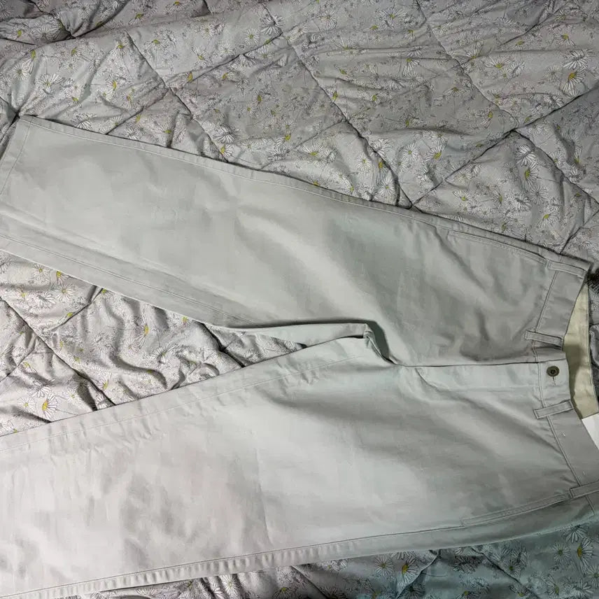 [BUNJANG] Uniqlo Straight Chino Pants Size 82 Dark Gray/Natural / 유니클로 스트레이트 치노 팬츠 82