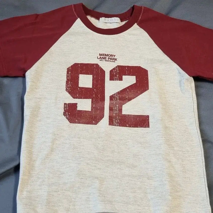 [BUNJANG] Bambi 92 Raglan T-Shirt / Bambi 92 반팔 래글런 티셔츠