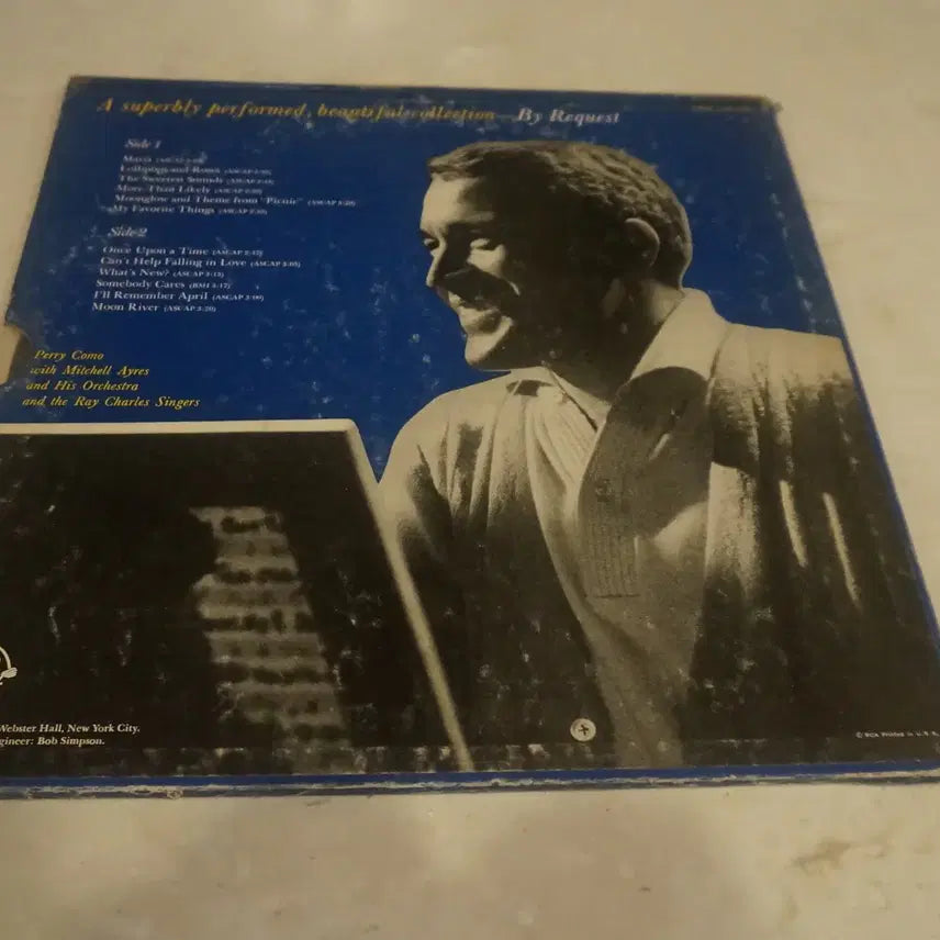 [BUNJANG] Perry Como By Request LP / LP/미국반/Perry Como / By Request
