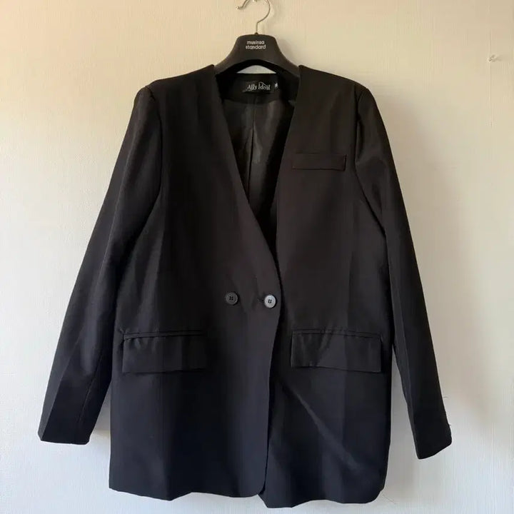 [BUNJANG] V-Neck Blazer Jacket / 브이넥블레이저자켓