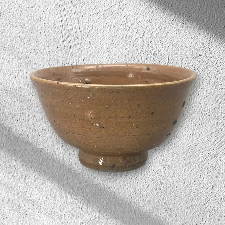 [BUNJANG] Okjae Yo Yoonsang-gil Plain Buncheong Ware Tea Bowl, Spout Cup, and 2 Cups Set / 골동품 옥재 윤상길 무지 분청사기 다완 숙우 잔