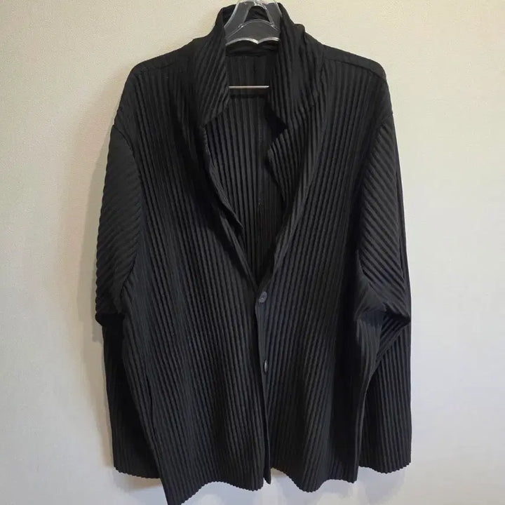 [BUNJANG] Issey Miyake Pleats Please Black Jacket XXL / 이세이 미야케 플리츠 플리즈 블랙 자켓 XXL
