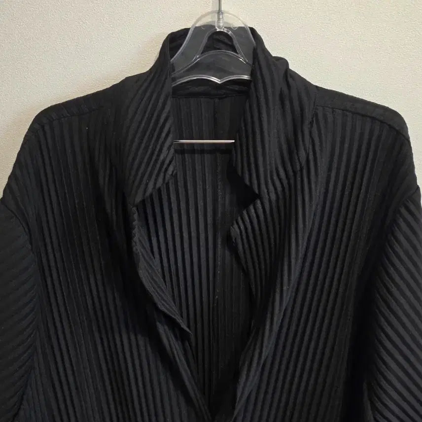 [BUNJANG] Issey Miyake Pleats Please Black Jacket XXL / 이세이 미야케 플리츠 플리즈 블랙 자켓 XXL