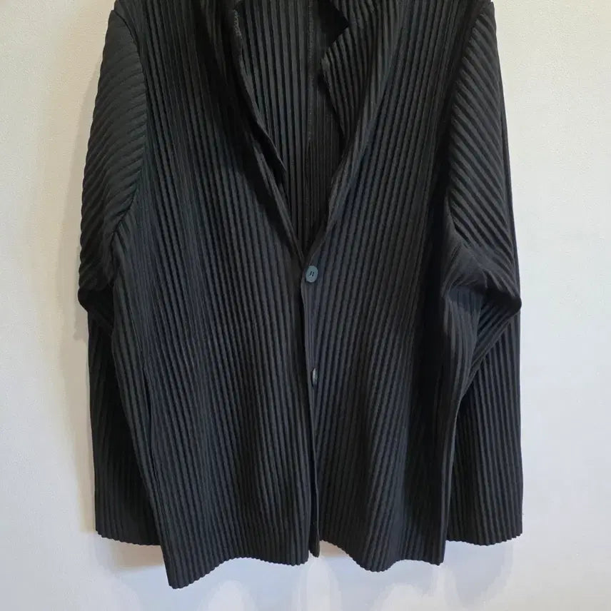 [BUNJANG] Issey Miyake Pleats Please Black Jacket XXL / 이세이 미야케 플리츠 플리즈 블랙 자켓 XXL