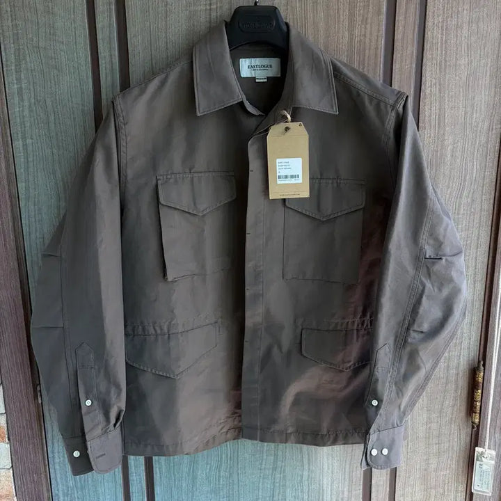 [BUNJANG] Eastlog Shirt Jacket Olive (M) / 새상품(M)이스트로그 셔츠 자켓 올리브