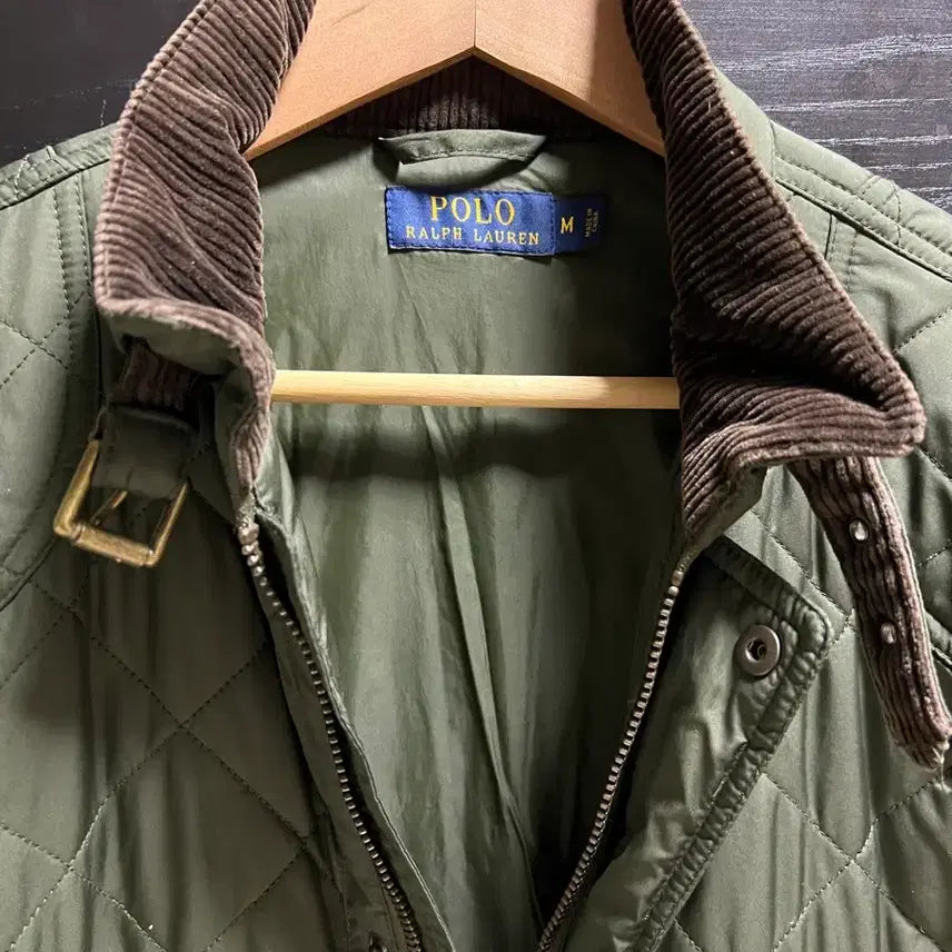 [BUNJANG] Polo Ralph Lauren Khaki Quilting Jacket / 폴로 랄프로렌 퀼팅 자켓 카키색상 상태 A+
