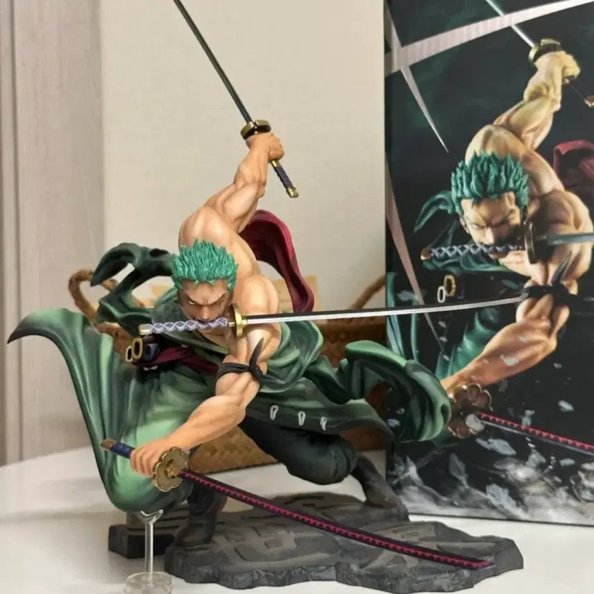 [BUNJANG] One Piece POP Maximum Zoro Figure (Santen Sekai Edition) / 원피스 P.O.P 맥시멈 조로 삼천세계 피규어 카톤박스포함