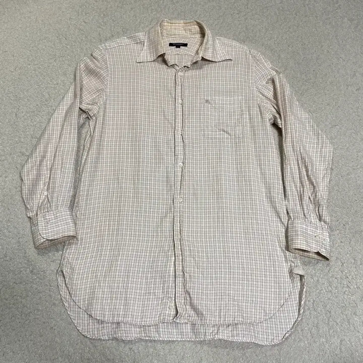[BUNJANG] Burberry London Check Long Sleeve Shirt M / 버버리 런던 체크 긴팔 셔츠 m