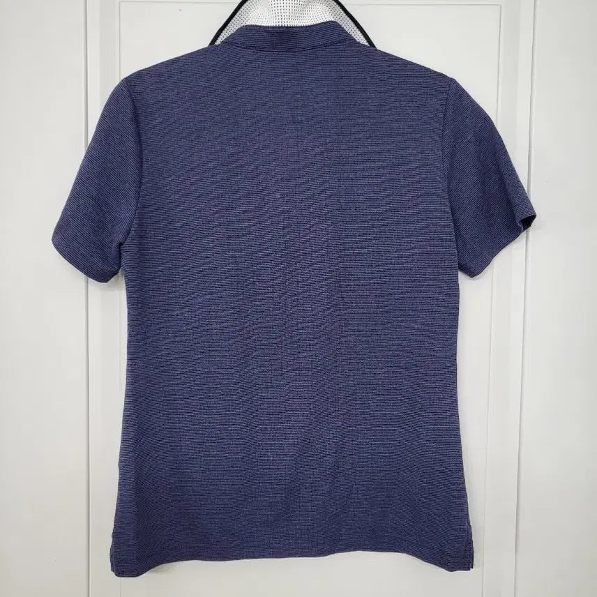 [BUNJANG] Daks Navy Short-Sleeve Polo T-Shirt / 닥스 네이비 반팔 카라넥 티셔츠