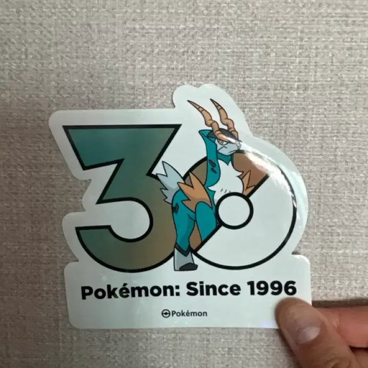 [BUNJANG] Pokemon 30th Anniversary Sticker Cobalion / 포켓몬 30주년 스티커 코바르온