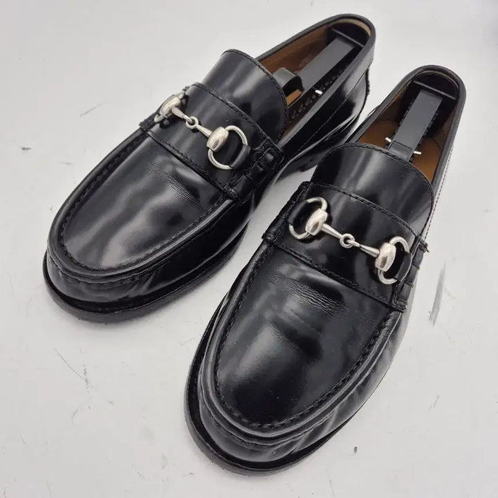 [BUNJANG] Gucci Horsebit Black Leather Loafers / 구찌 홀스빛 블랙 가죽 로퍼