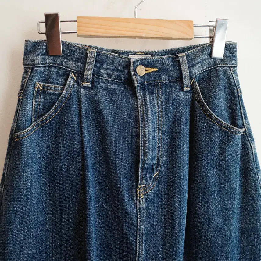 [BUNJANG] LEE Denim Long Skirt (26-inch) / LEE 리 데님 롱스커트 (26인치)