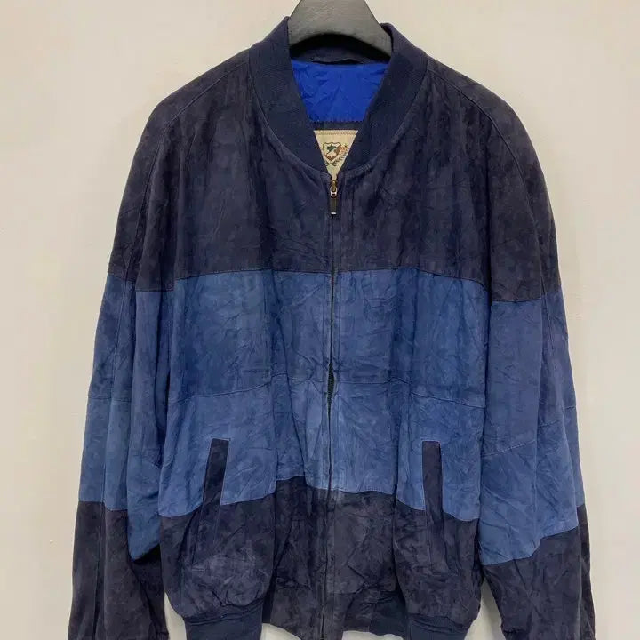 [BUNJANG] Vintage STRIWA Suede Leather Jacket / 빈티지 STRIWA 스웨이드 레더 자켓