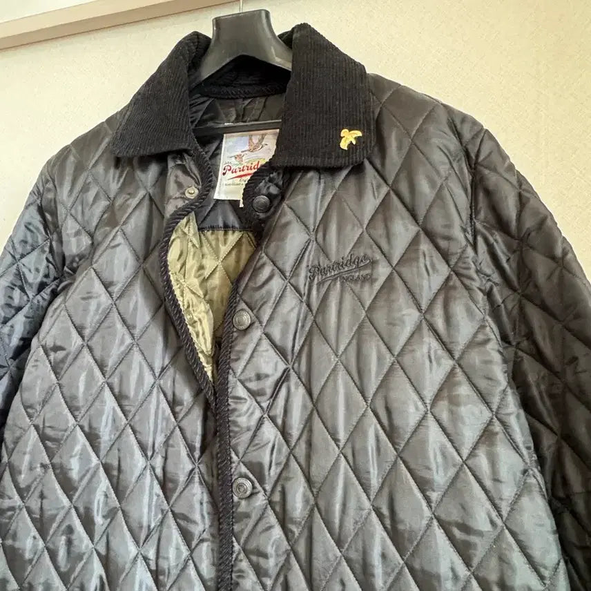 [BUNJANG] John Partridge Quilted Jacket Black / 존파트리지 퀼팅 자켓M