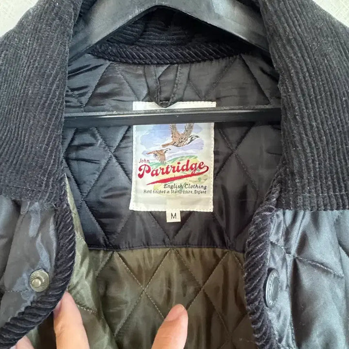 [BUNJANG] John Partridge Quilted Jacket Black / 존파트리지 퀼팅 자켓M