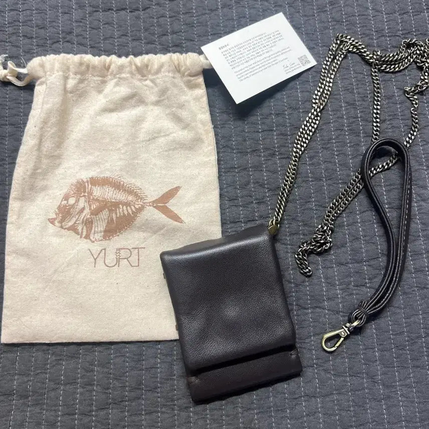 [BUNJANG] YURT Rum Card Holder Cross Bag Wallet / 유르트 yurt rum 카드지갑 크로스 체인지갑