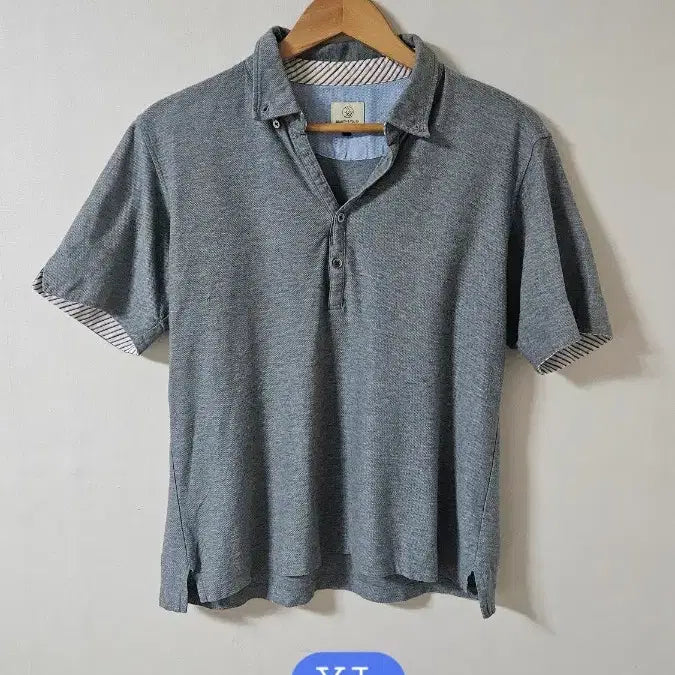 [BUNJANG] Beauty&amp;Youth Collar Short Sleeve T-Shirt XL / 재팬 뷰티앤유스 카라 반팔티 XL 105