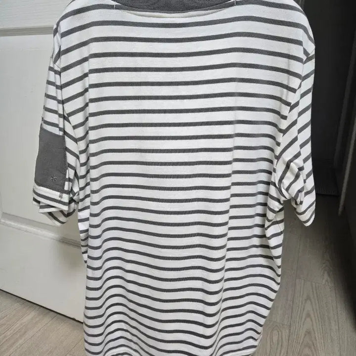[BUNJANG] Snow Peak Striped Short-Sleeve T-Shirt / 스노우피크 반팔티 새상품급