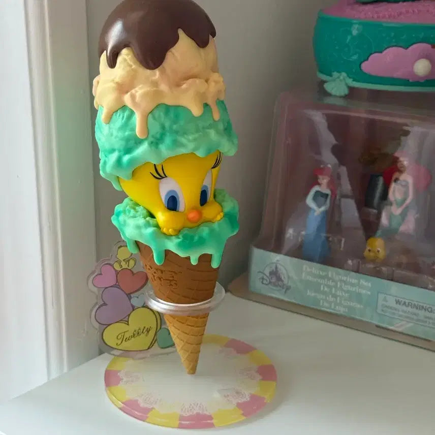 [BUNJANG] Looney Tunes Tweety Ice Cream Figure Set / 루니툰 트위티 아이스크림 피규어