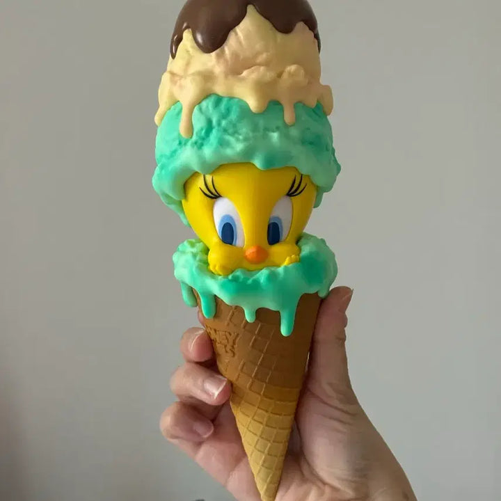 [BUNJANG] Looney Tunes Tweety Ice Cream Figure Set / 루니툰 트위티 아이스크림 피규어