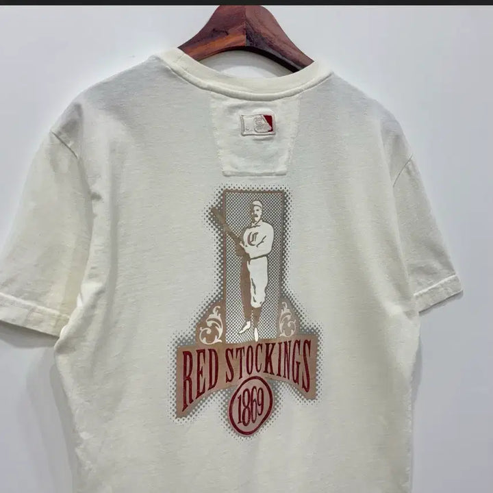 [BUNJANG] MLB Red Stockings T-Shirt / MLB 레드스탁킹스 반팔티s