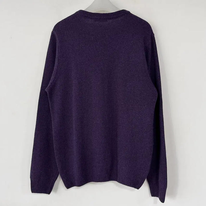 [BUNJANG] Lorenzo Magni Italian Round Neck Knit / 이태리 LORENZO MAGNI 라운드넥 니트