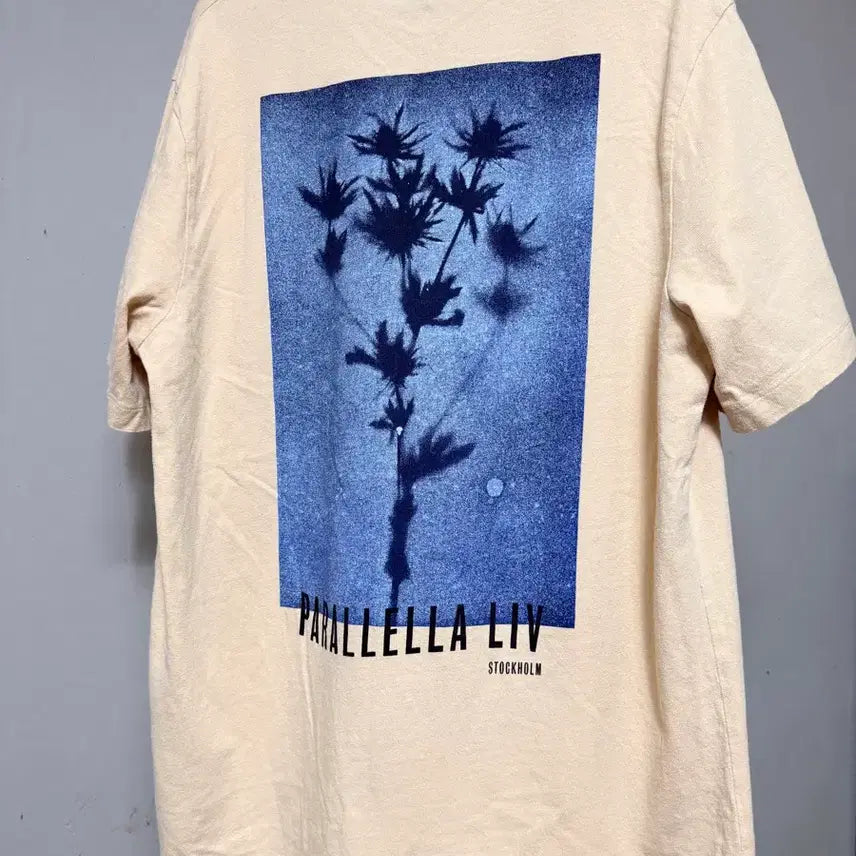 [BUNJANG] Acne Studios SMITA Lettering T-Shirt Ivory Size 103 / 아크네스튜디오 셔츠 103사이즈