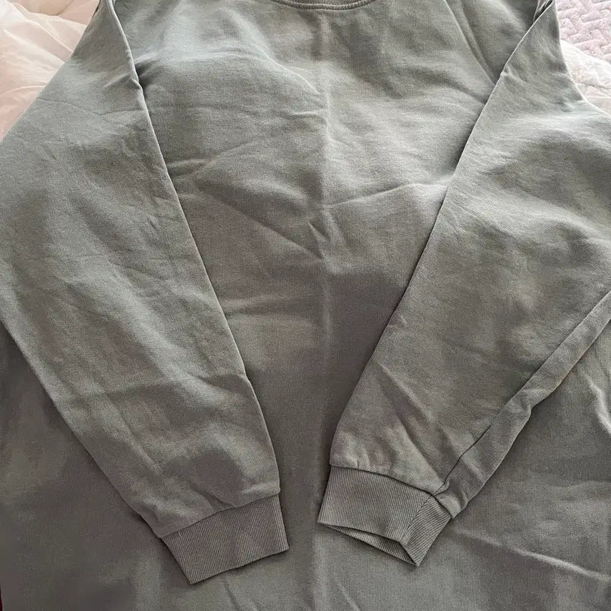 [BUNJANG] Zara Sweatshirt Long Dress Mint M / ZARA 맨투맨 롱 원피스 M 민트