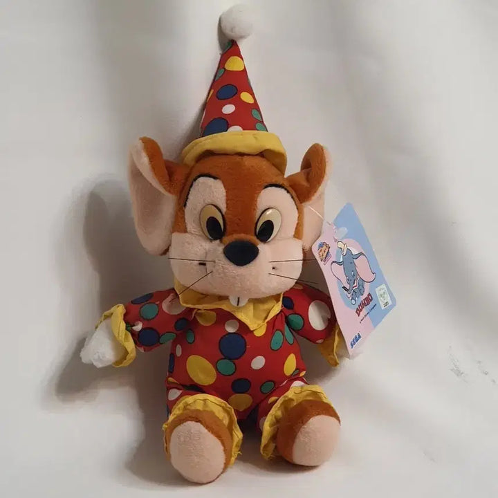 [BUNJANG] Disney Dumbo Timothy Q. Mouse Vintage Plush 1996 / 디즈니 덤보 친구 티모시 인형 1996