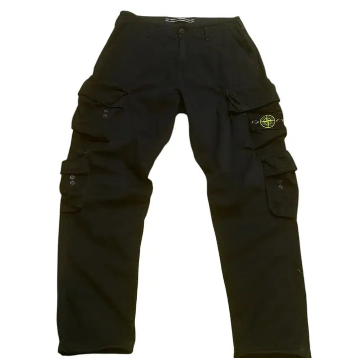 [BUNJANG] Stone Island 19FW Multi Cargo Pants Black / 스톤아일랜드 19FW 멀티 탄창 카고 팬츠 블랙