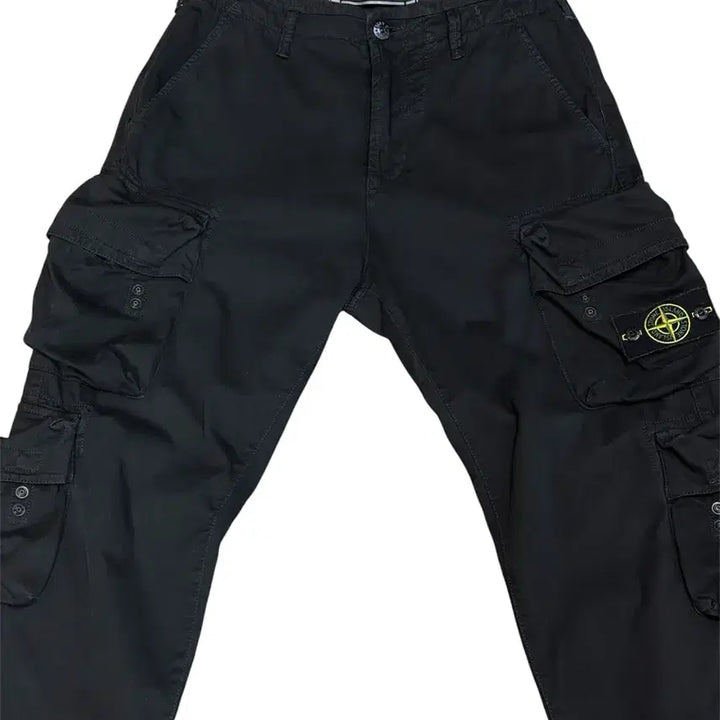 [BUNJANG] Stone Island 19FW Multi Cargo Pants Black / 스톤아일랜드 19FW 멀티 탄창 카고 팬츠 블랙