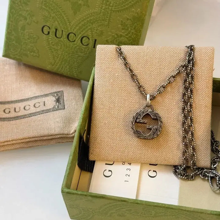 [BUNJANG] Gucci Interlocking Chain Necklace / 구찌 인터로킹 체인 목걸이