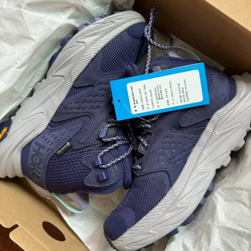 [BUNJANG] Hoka Anacapa 2 Mid GTX Hiking Boots Night Sky / 호카 아나카파 2 미드 GTX 나이트 스카이