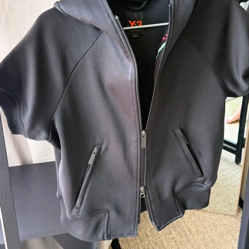 [BUNJANG] Y-3 Two-Way Half Zip Hoodie / Y-3 투웨이 하프 집업