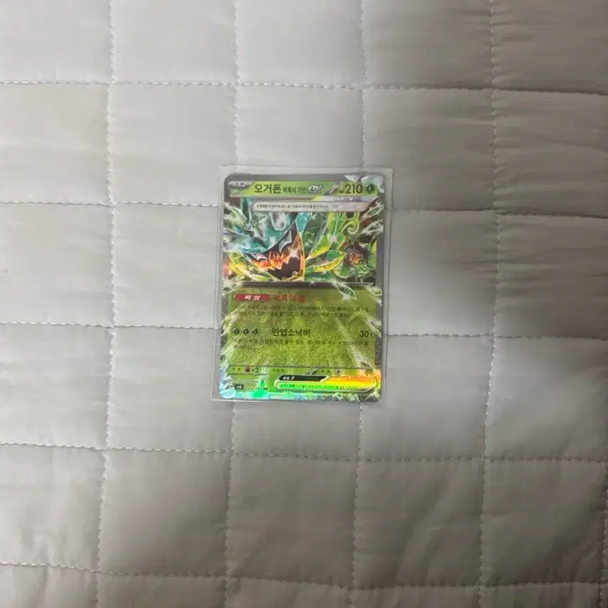 [BUNJANG] Pokemon TCG Ogerpon EX RR Card / 포켓몬카드 오거폰 ex rr