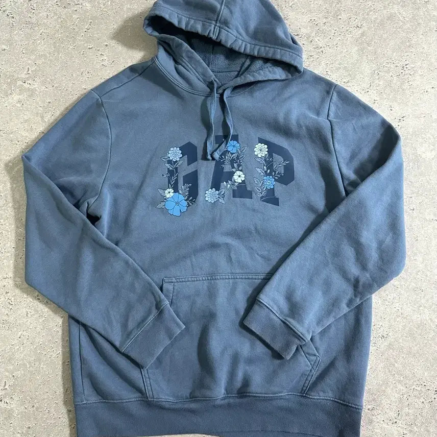 [BUNJANG] GAP Flower Logo Hooded Set / GAP 플라워 로고 후드 셋업 /050