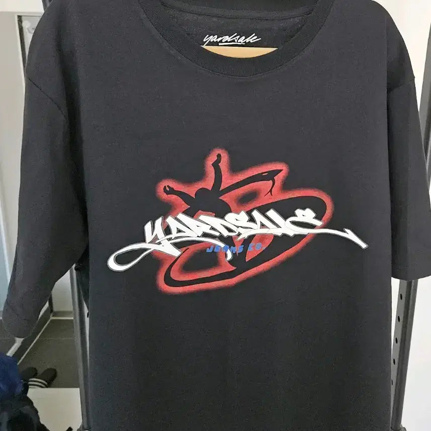 [BUNJANG] Yardsale Graphic T-Shirt Black XL / Yardsale 야드세일 블랙 반팔 티셔츠