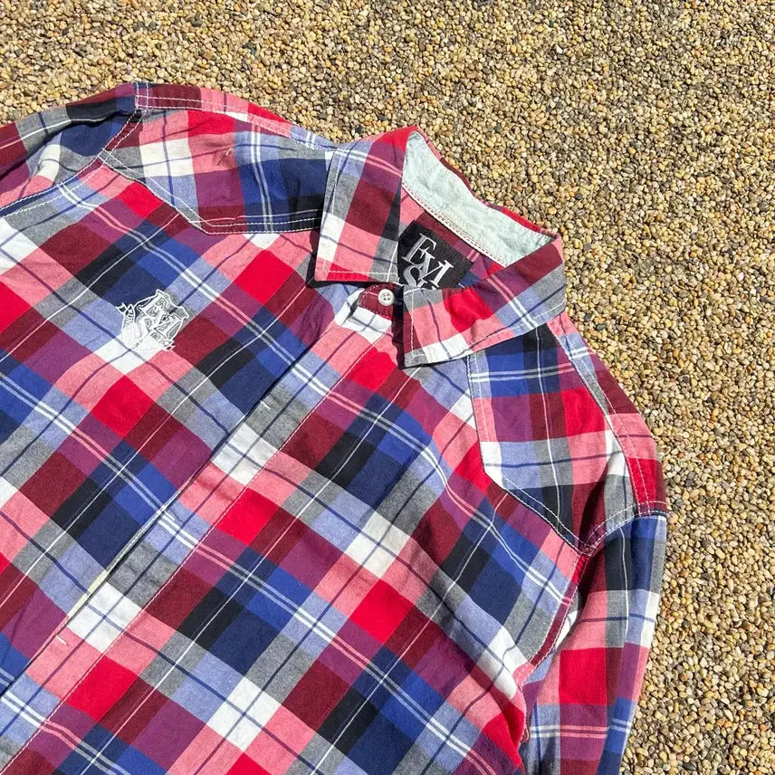 [BUNJANG] Evisu Checkered Shirt / 에비수(Evisu) 체크 셔츠