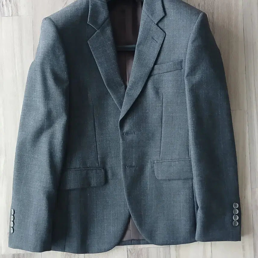 [BUNJANG] Bosto Gray Suit Jacket &amp; Pants Set / 보스트로 양복 정장 자켓 &amp; 바지 세트 그레이 95