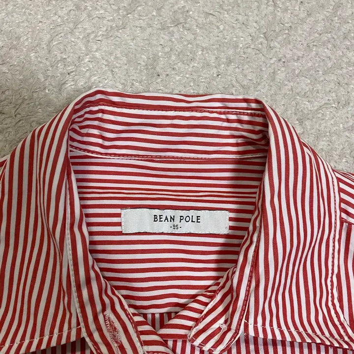 [BUNJANG] Beanpole Striped Shirt / 빈폴 스트라이프 셔츠 여성 95