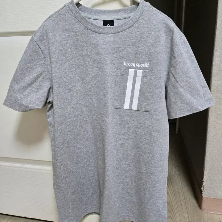 [BUNJANG] Le Coq Sportif Grey Short Sleeve T-Shirt / 르꼬끄 스포르티브 그레이 반팔 티셔츠