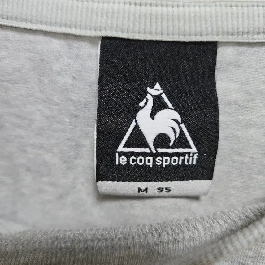 [BUNJANG] Le Coq Sportif Grey Short Sleeve T-Shirt / 르꼬끄 스포르티브 그레이 반팔 티셔츠