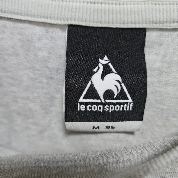 [BUNJANG] Le Coq Sportif Grey Short Sleeve T-Shirt / 르꼬끄 스포르티브 그레이 반팔 티셔츠