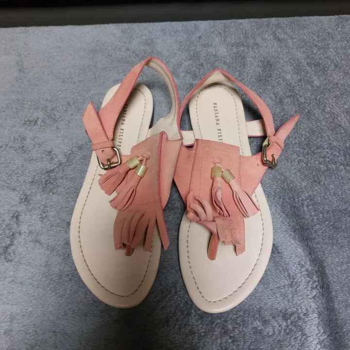 [BUNJANG] Fabiana Filippi Tassel Sandals Pink / (250~255)FABIANA FILIPPI 태슬 샌들 핑크