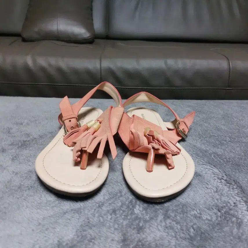 [BUNJANG] Fabiana Filippi Tassel Sandals Pink / (250~255)FABIANA FILIPPI 태슬 샌들 핑크