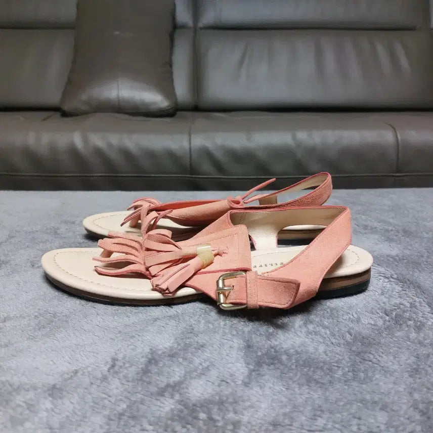[BUNJANG] Fabiana Filippi Tassel Sandals Pink / (250~255)FABIANA FILIPPI 태슬 샌들 핑크